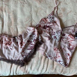 NEW Satin PJ set - size M
